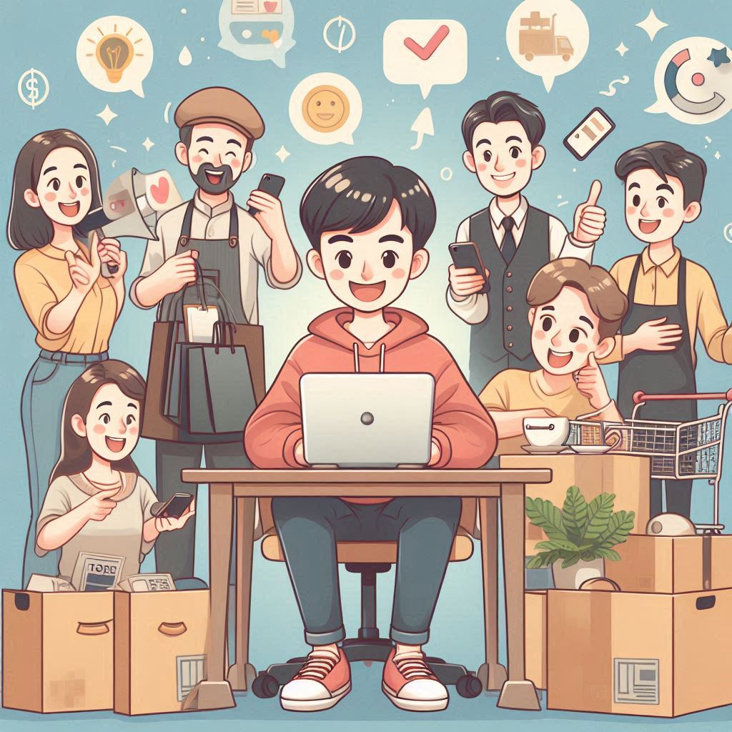 customers choose coupons on their devices