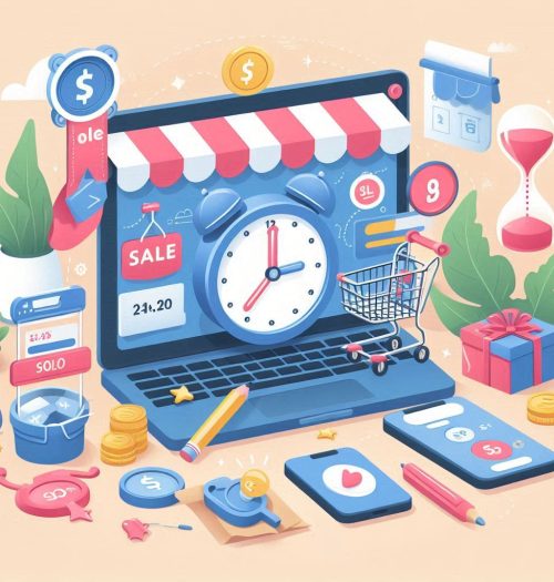 design product pages for new sales