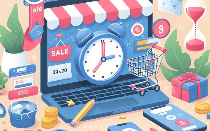 design product pages for new sales